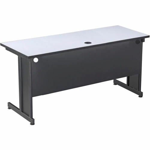 Interion By Global Industrial Interion® 60" Desk Gray 4 Interion By Global Industrial Interion® 60" Desk Gray - Image 4