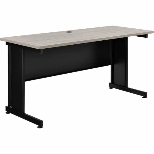 Interion By Global Industrial Interion® 60"W Desk - Rustic Gray 1 Interion By Global Industrial Interion® 60"W Desk - Rustic Gray
