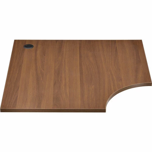 Interion By Global Industrial Interion® 36"W Corner Desk - Walnut 6 Interion By Global Industrial Interion® 36"W Corner Desk - Walnut - Image 6