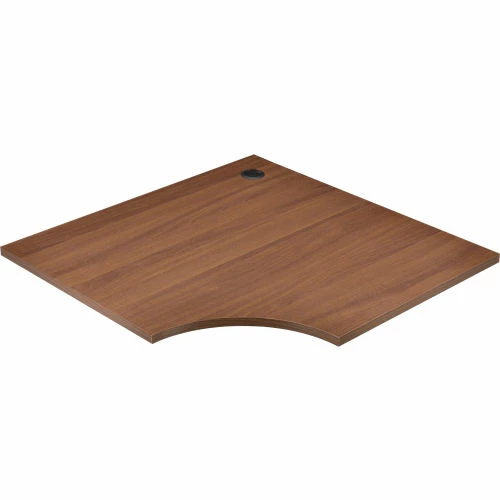 Interion By Global Industrial Interion® 36"W Corner Desk - Walnut 7 Interion By Global Industrial Interion® 36"W Corner Desk - Walnut - Image 7