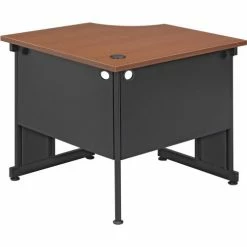 Interion By Global Industrial Interion® 36"W Corner Desk Cherry -Outlet Desks & Workstations Store 240267 07