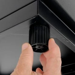 Interion By Global Industrial Interion® 3 Drawer Pedestal Box File Cabinet, 16"W x 20"D x 29"H, Black -Outlet Desks & Workstations Store 240272 09