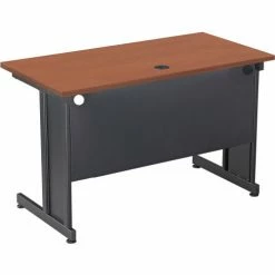 Interion By Global Industrial Interion® 48"W Desk - Cherry -Outlet Desks & Workstations Store 240279CH 03