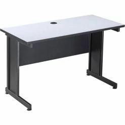Interion By Global Industrial Interion® 36" Desk Gray