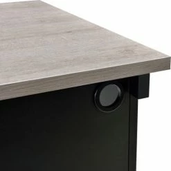 Interion By Global Industrial Interion® 48"W Desk - Rustic Gray -Outlet Desks & Workstations Store 240279RGY 04