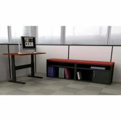 Interion By Global Industrial Interion® Cushion for 36"W Credenza - Red -Outlet Desks & Workstations Store 24220 24219 24221 Credenzas Black Red Cushion Top 02 2