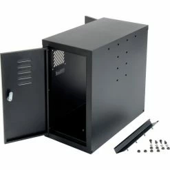 Global Industrial™ Computer CPU Cabinet Side Car, Black -Outlet Desks & Workstations Store 242299BK 04 2