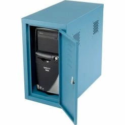 Global Industrial™ Computer CPU Cabinet Side Car, Blue