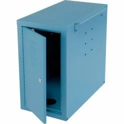 Global Industrial™ Computer CPU Cabinet Side Car, Blue -Outlet Desks & Workstations Store 242299BL 03 1