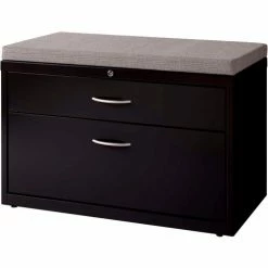 Interion By Global Industrial Interion® Cushion for 36"W Credenza - Gray -Outlet Desks & Workstations Store 24320 24222 03 1