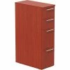 Safco® Skinny Pedestal, Tall, 23"D x 10-3/4"W x 38-1/2"H, Cherry