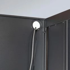 Interion By Global Industrial Interion® 48"W Corner Desk - Gray -Outlet Desks & Workstations Store 248993GY 10