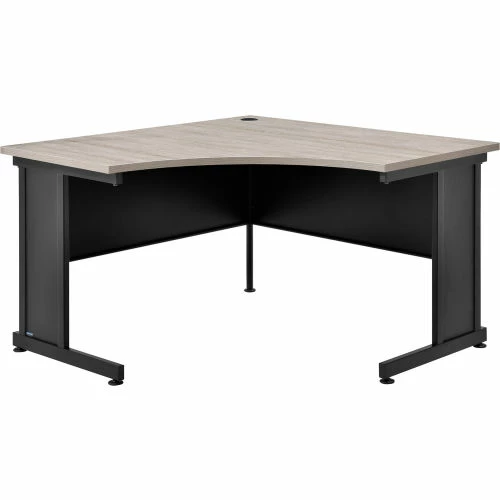 Interion By Global Industrial Interion® 48"W Corner Desk - Rustic Gray 1 Interion By Global Industrial Interion® 48"W Corner Desk - Rustic Gray