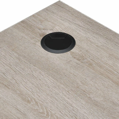 Interion By Global Industrial Interion® 48"W Corner Desk - Rustic Gray 5 Interion By Global Industrial Interion® 48"W Corner Desk - Rustic Gray - Image 5