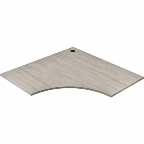 Interion By Global Industrial Interion® 48"W Corner Desk - Rustic Gray 7 Interion By Global Industrial Interion® 48"W Corner Desk - Rustic Gray - Image 7