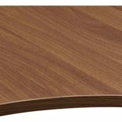 Interion By Global Industrial Interion® 48"W Corner Desk - Walnut -Outlet Desks & Workstations Store 248993WN 07