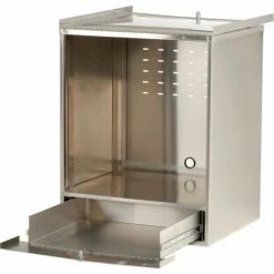 AERO Manufacturing Stainless Steel Countertop Computer Cabinet -Outlet Desks & Workstations Store 249067 04