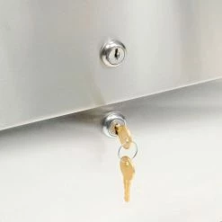 AERO Manufacturing Stainless Steel Mobile Computer Cabinet 33 AERO Manufacturing Stainless Steel Mobile Computer Cabinet -Outlet Desks & Workstations Store 249068 10