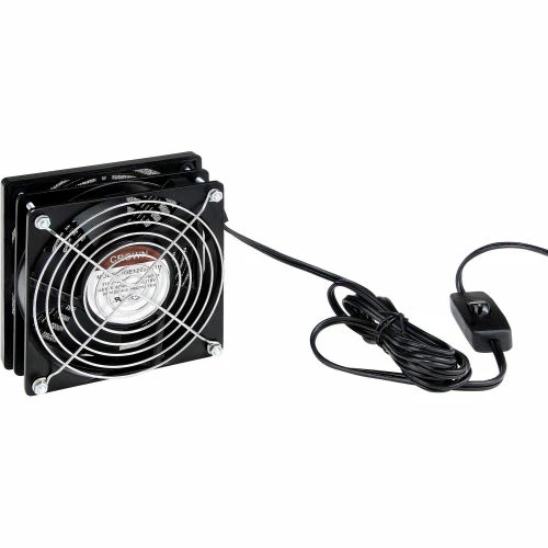 AC Fan Kit For Global Industrial™ Computer Security Cabinet & Audio-Visual Cart 9 AC Fan Kit For Global Industrial™ Computer Security Cabinet & Audio-Visual Cart - Image 9