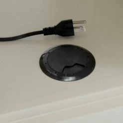 Global Industrial™ Orbit CPU Side Cabinet with Front/Rear Doors and 2 Exhaust Fans - Beige -Outlet Desks & Workstations Store 249309JBG 07 2