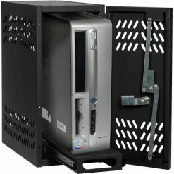 Datum Small Hanging CPU Locker CPU1-T25, Black