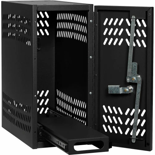 Datum Large Hanging CPU Locker CPU2-T25, Black 2 Datum Large Hanging CPU Locker CPU2-T25, Black - Image 2