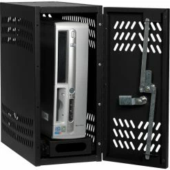 Datum Large Hanging CPU Locker CPU2-T25, Black 12 Datum Large Hanging CPU Locker CPU2-T25, Black -Outlet Desks & Workstations Store 249453BK 02 1