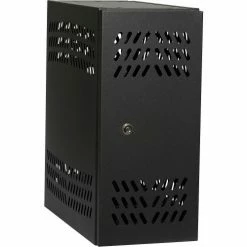 Datum Large Mobile CPU Locker CPU2-M, Black -Outlet Desks & Workstations Store 249453BK 05 2