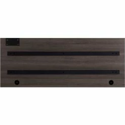 Interion By Global Industrial Interion® Open Plan Standing Height Desk - 60"W x 24"D x 40"H - Charcoal Top with Black Legs -Outlet Desks & Workstations Store 249cp92 charcoal desktop 5906x2362 bottom 001 1