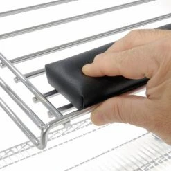 Nexel 4-Shelf Mobile Wire Computer LAN Workstation w/Keyboard Tray, 48"W x 24"D x 69"H, Chrome 23 Nexel 4-Shelf Mobile Wire Computer LAN Workstation w/Keyboard Tray, 48"W x 24"D x 69"H, Chrome -Outlet Desks & Workstations Store 250116 09