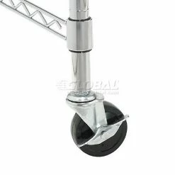 Global Industrial™ Chrome Wire Shelf Mobile Computer LAN Workstation, 31-1/2"W x 24"D x 63"H 17 Global Industrial™ Chrome Wire Shelf Mobile Computer LAN Workstation, 31-1/2"W x 24"D x 63"H -Outlet Desks & Workstations Store 250176 30