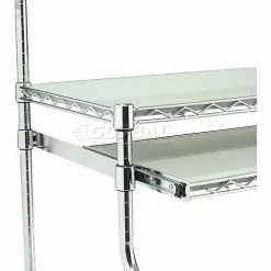 Global Industrial™ Chrome Wire Shelf Mobile Computer LAN Workstation, 31-1/2"W x 24"D x 63"H 19 Global Industrial™ Chrome Wire Shelf Mobile Computer LAN Workstation, 31-1/2"W x 24"D x 63"H -Outlet Desks & Workstations Store 250176 32