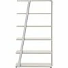Safco® Mirella 5 Shelf Bookshelf, 13-1/2"D x 36-3/4"W x 67-1/2"H, White Ash