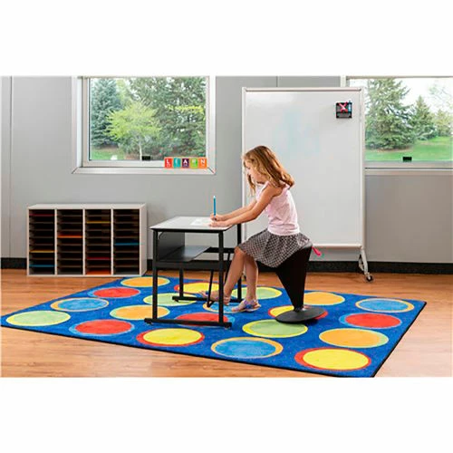 Safco® AlphaBetter Adjustable-Height Desk, Swinging Footrest Bar, 28 x 20", Dry Erase 8 Safco® AlphaBetter Adjustable-Height Desk, Swinging Footrest Bar, 28 x 20", Dry Erase - Image 8