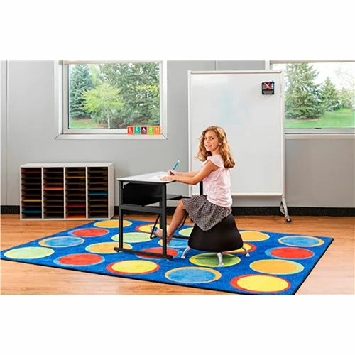Safco® AlphaBetter Adjustable-Height Desk, Swinging Footrest Bar, 28 x 20", Dry Erase 10 Safco® AlphaBetter Adjustable-Height Desk, Swinging Footrest Bar, 28 x 20", Dry Erase - Image 10
