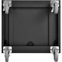 Global Industrial™ Mobile LCD Console Computer Cabinet, Black -Outlet Desks & Workstations Store 273115BK 27