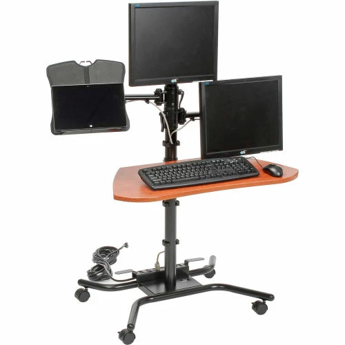 Balt® 90329 WOW Flexi-Desk Mobile Workstation, 46-1/2"H x 31-1/2"W x 26-1/2"D 1 Balt® 90329 WOW Flexi-Desk Mobile Workstation, 46-1/2"H x 31-1/2"W x 26-1/2"D