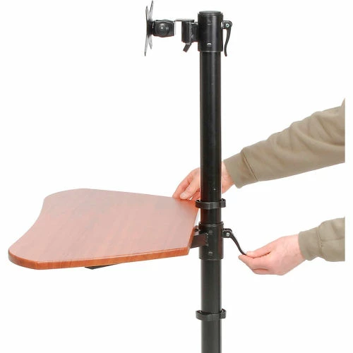 Balt® 90329 WOW Flexi-Desk Mobile Workstation, 46-1/2"H x 31-1/2"W x 26-1/2"D 7 Balt® 90329 WOW Flexi-Desk Mobile Workstation, 46-1/2"H x 31-1/2"W x 26-1/2"D - Image 7