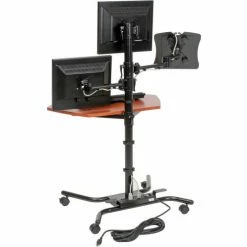 Balt® 90329 WOW Flexi-Desk Mobile Workstation, 46-1/2"H x 31-1/2"W x 26-1/2"D 43 Balt® 90329 WOW Flexi-Desk Mobile Workstation, 46-1/2"H x 31-1/2"W x 26-1/2"D -Outlet Desks & Workstations Store 277639 12