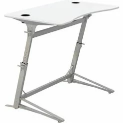 Safco® Verve Standing Desk, 31-3/4"D x 47-1/4"W x 42"H, White