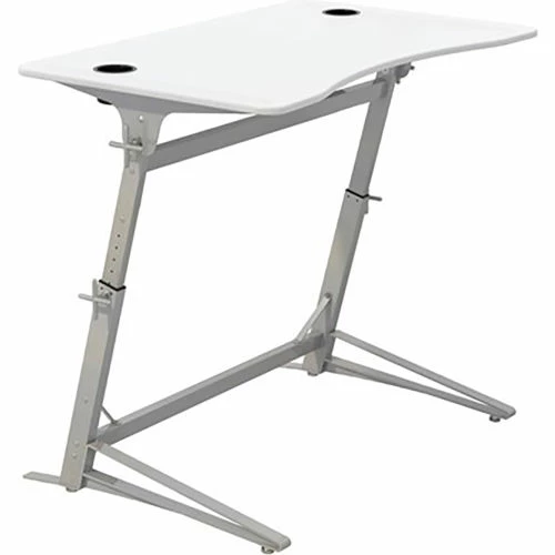 Safco® Verve Standing Desk, 31-3/4"D x 47-1/4"W x 42"H, White 1 Safco® Verve Standing Desk, 31-3/4"D x 47-1/4"W x 42"H, White
