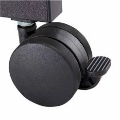 Safco® Carpet Casters for AlphaBetter (Set of 4), Black