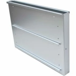 Omnimed® Standard Wall Desk, Anodized Aluminum -Outlet Desks & Workstations Store 291501 Back Side