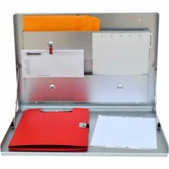 Omnimed® Standard Wall Desk, Anodized Aluminum