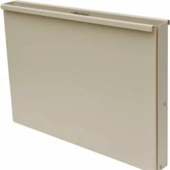 Omnimed® Standard Wall Desk, Powder Coated Steel, Beige -Outlet Desks & Workstations Store 291502 Closed