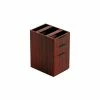 Global Furniture Group Offices To Go™ 3 Drawer Pedestal in Mahogany - Executive Modular Furniture