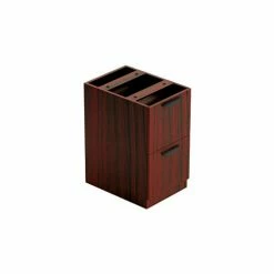 Global Furniture Group Offices To Go™ 2 Drawer Pedestal in Mahogany - Executive Modular Furniture