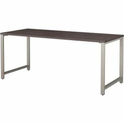 Bush Business Furniture Bush Furniture 72"W X 30"D Table Desk - Storm Gray - 400 Series