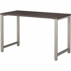 Bush Business Furniture Bush Furniture 48"W x 24"D Table Desk - Storm Gray - 400 Series