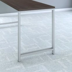 Bush Business Furniture Bush Furniture 48"W x 24"D Table Desk - Storm Gray - 400 Series 13 Bush Business Furniture Bush Furniture 48"W x 24"D Table Desk - Storm Gray - 400 Series -Outlet Desks & Workstations Store 400S146SG 3